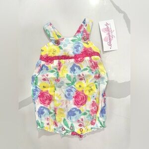 Bonnie Jean Baby Floral Bubble